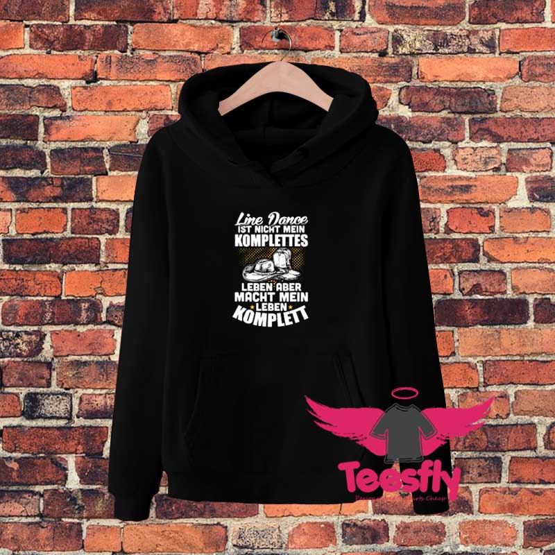 Line Dance Lustiger Hoodie