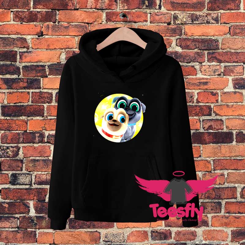 Little Girl Boy Puppy Dog Pals Cartoon Hoodie