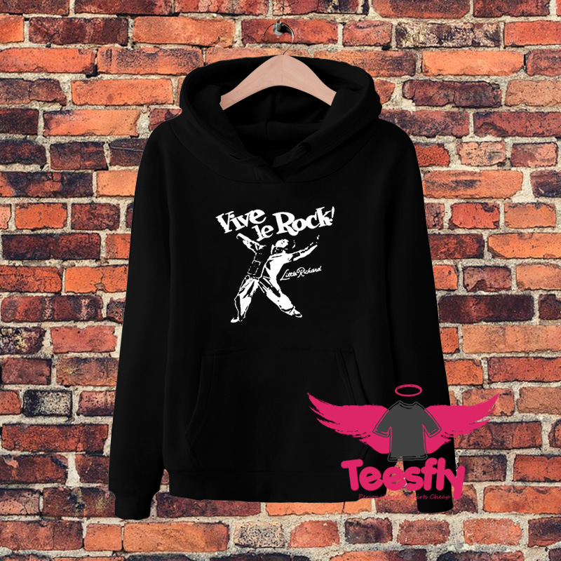 Little Richard Vive Le Rock Hoodie