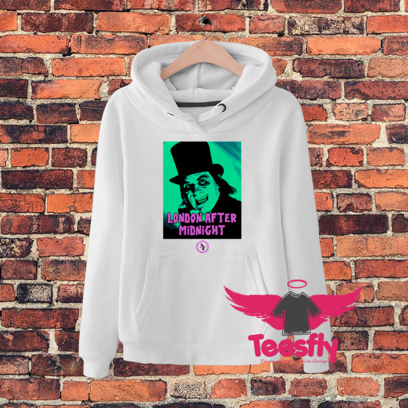 London After Midnight Horror Movie Hoodie