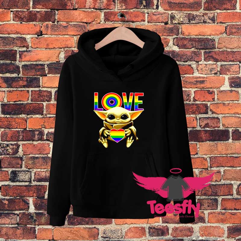 Love Baby Yoda Hoodie