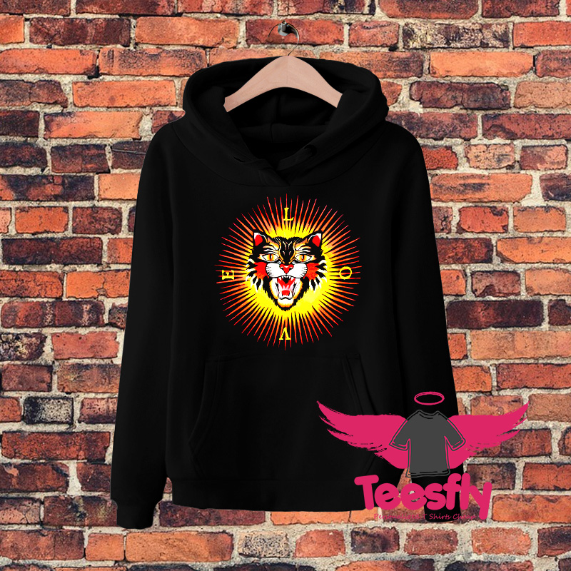 Love Modern Future Angry Cat Logo Hoodie