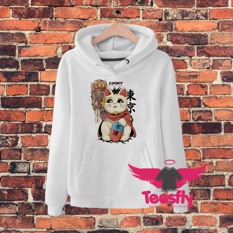 Lucky Cat Tetsuo hoodir Hoodie