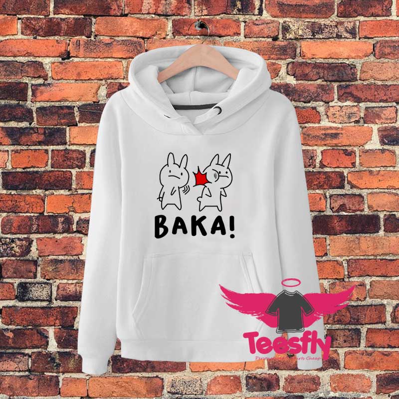 Lustiges Japan Hasen Baka Hoodie