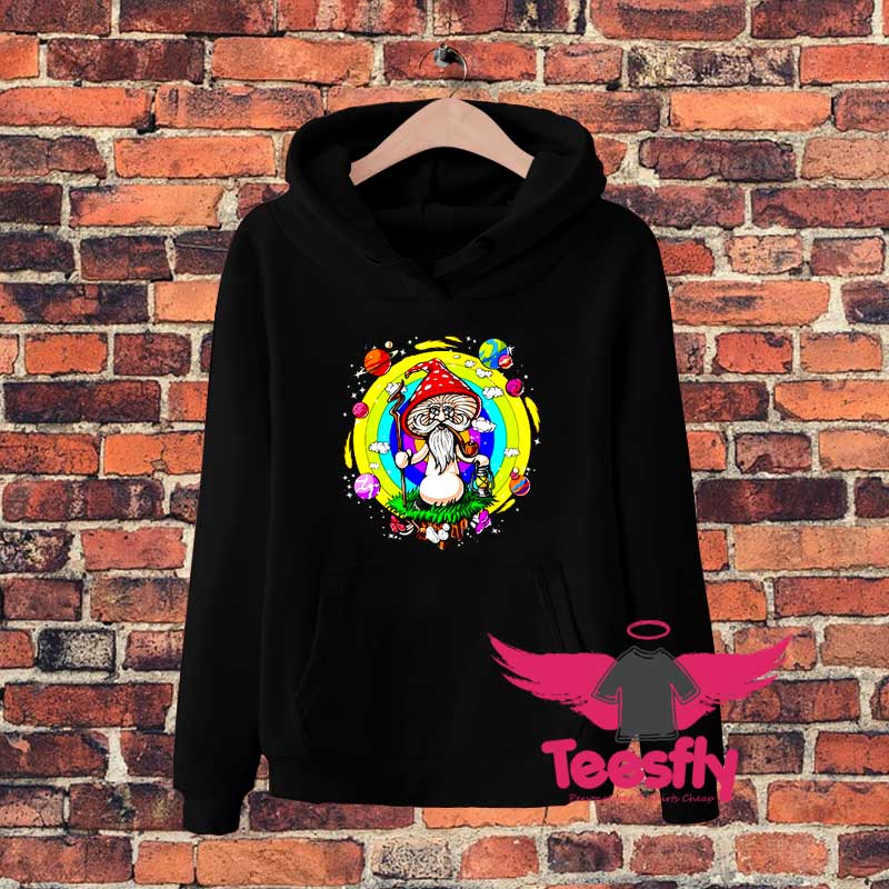 Magic Mushroom Psychedelic Hippie Hoodie