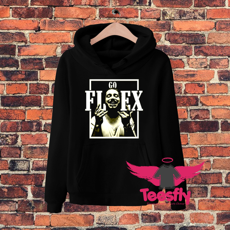 Malone Go Flex Rapper Hoodie