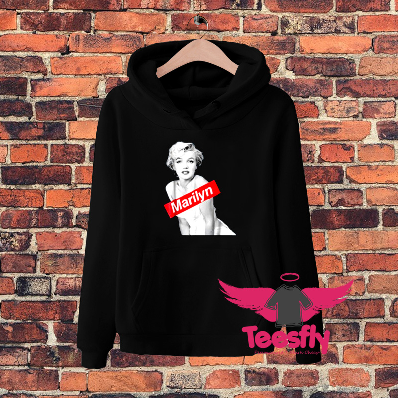 Marilyn Monroe Barred Posing Hoodie