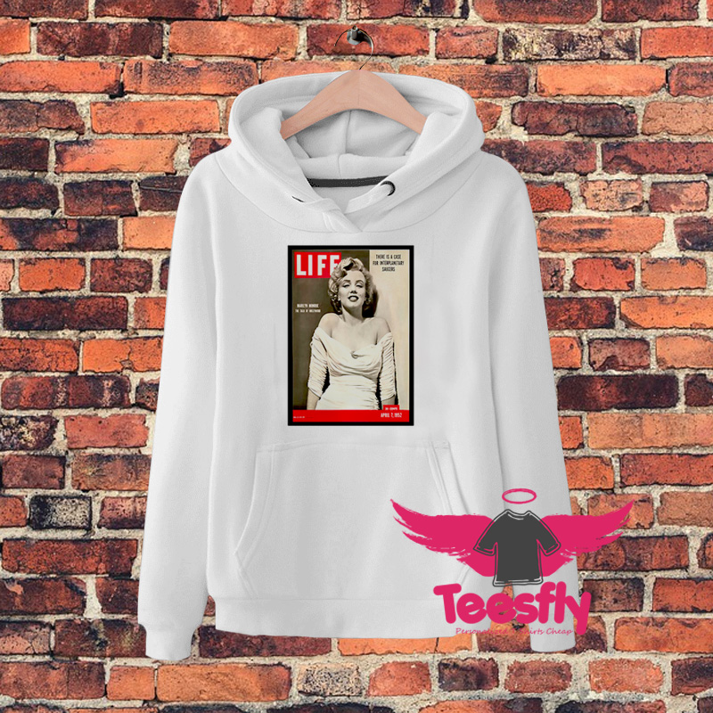 Marilyn Monroe Magazine Life Hoodie