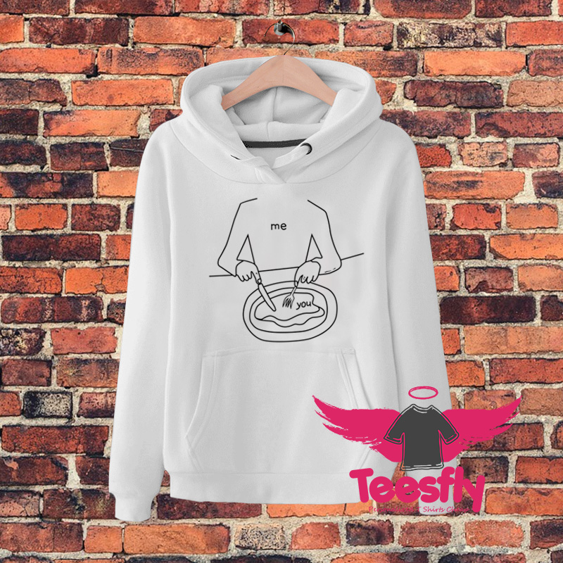 Me Eat You Stick Art Hoodie