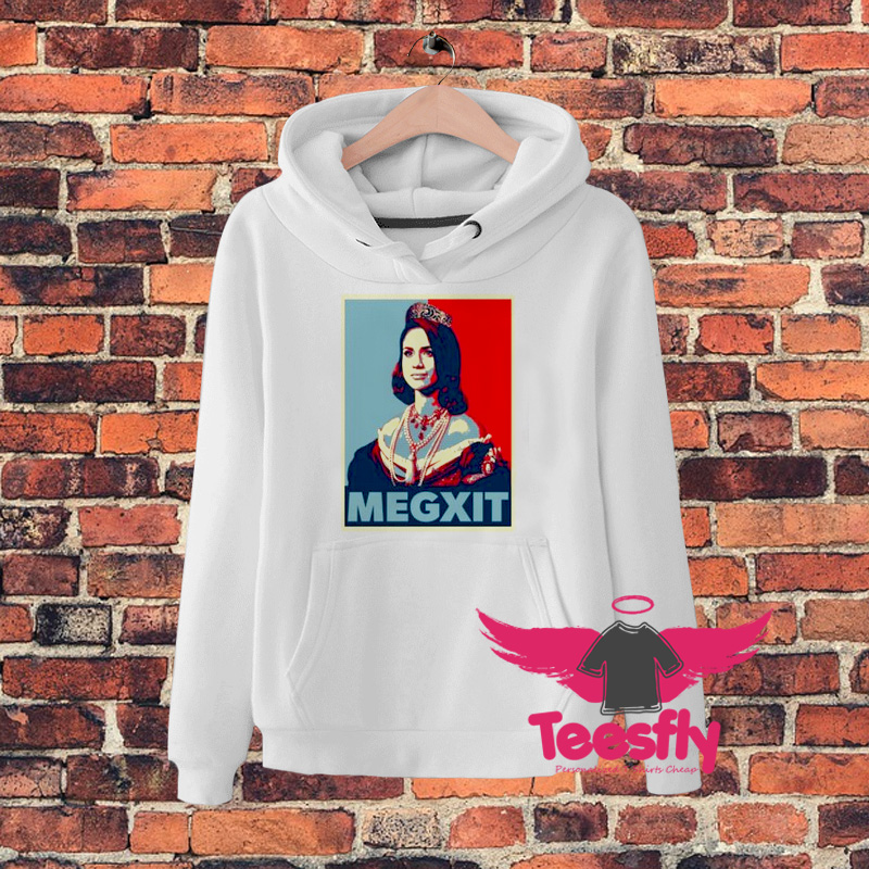 Meghan Markle Portrait Megxit Hoodie