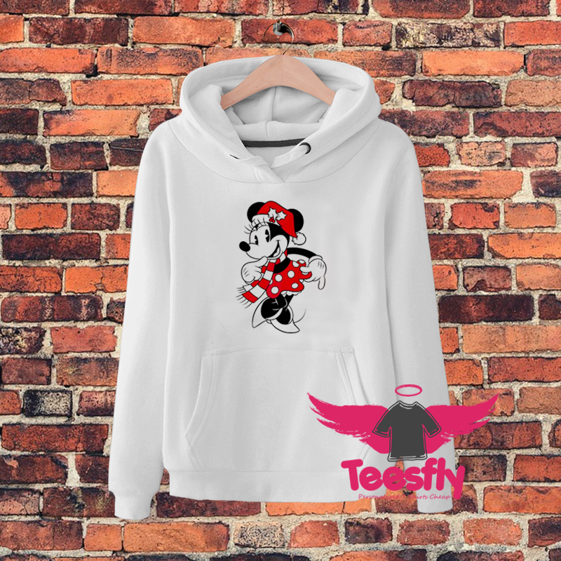 Minnie Mouse Christmas Portrait Hoodie