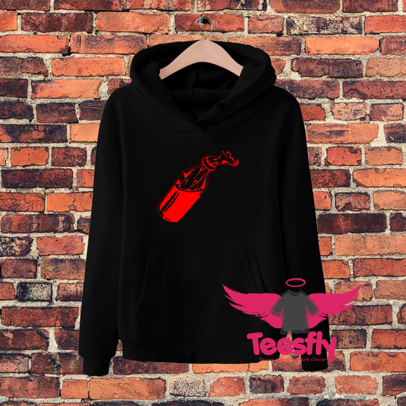 Molotov Cocktail Red Activist Hoodie