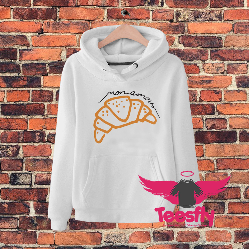 Mon Amour Croiant Bread Hoodie