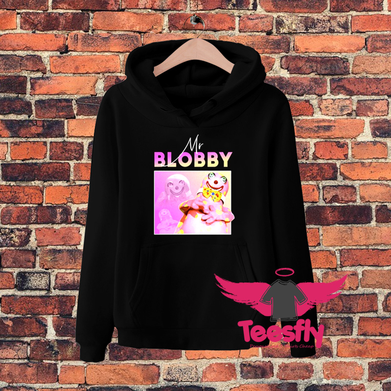 Mr Blobby Noel Edmonds 90s TV Hoodie