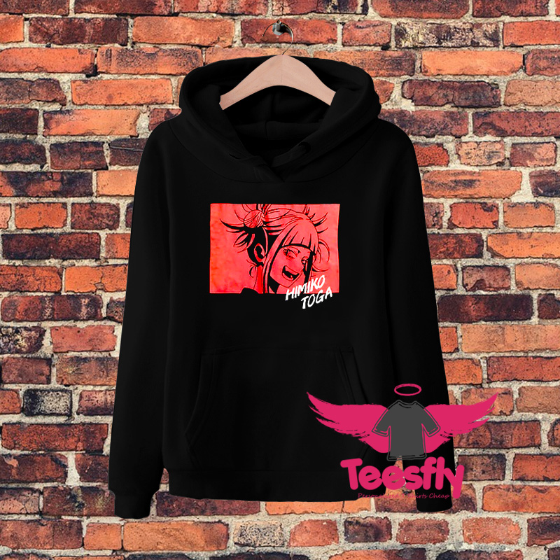 My Hero Academia Himiko Toga Black Red Hoodie