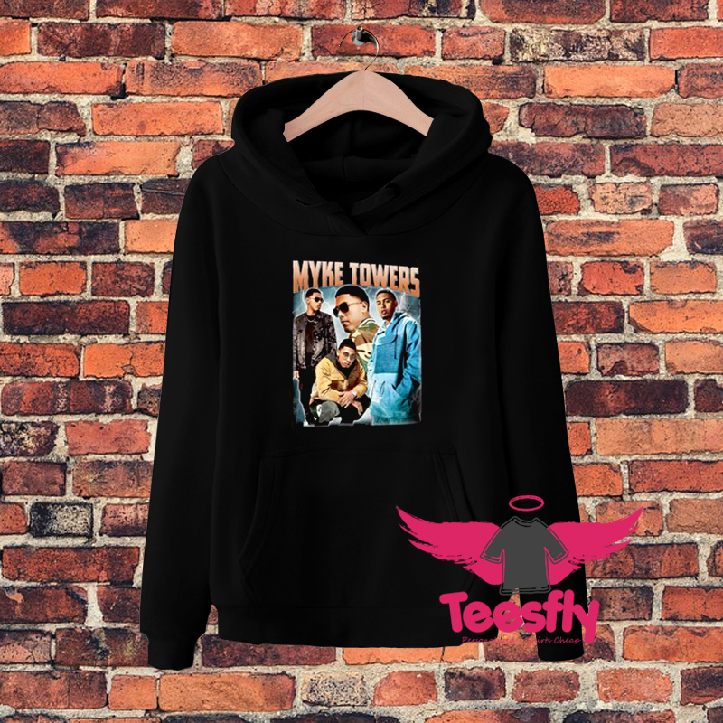 Myke Towers Rapper Hoodie