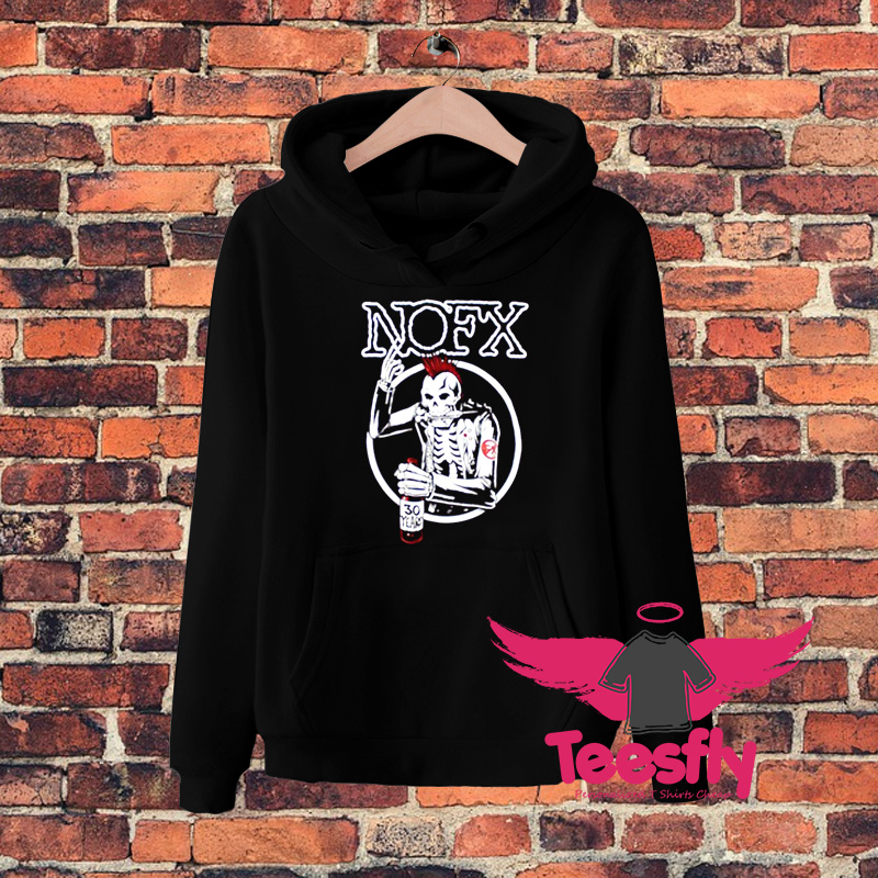 NOFX Skull Logo Hoodie