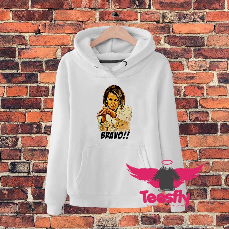 Nancy Pelosi Clap Sarcasm Anti Trump Hoodie