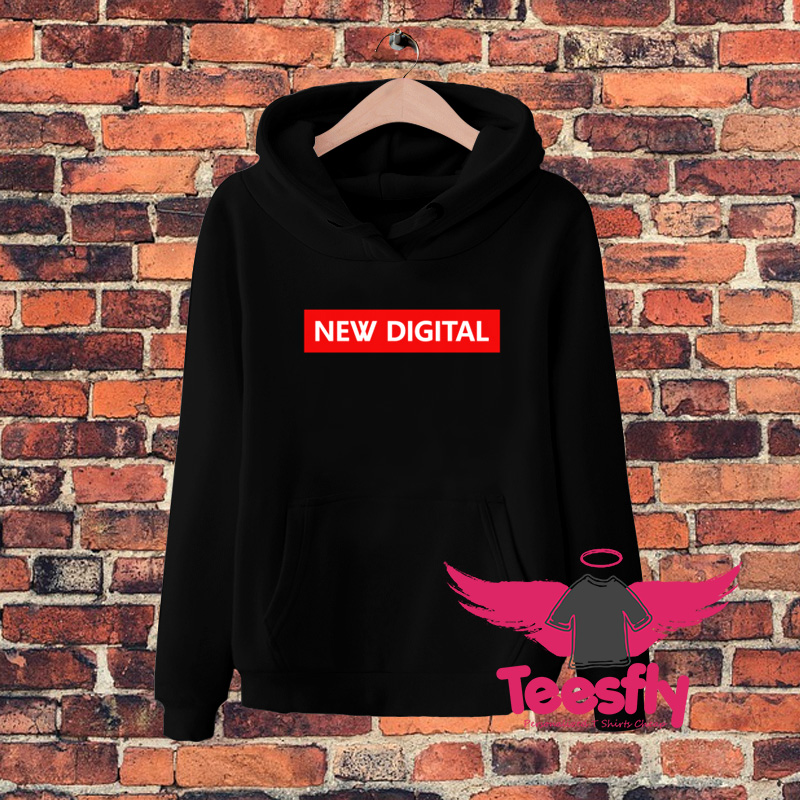 New Digital Red Box Hoodie