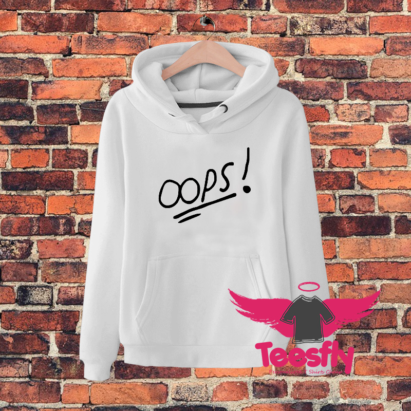 Oops Underline Logo Hoodie