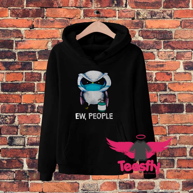 Owl Face Mask Ew afdafafa Hoodie