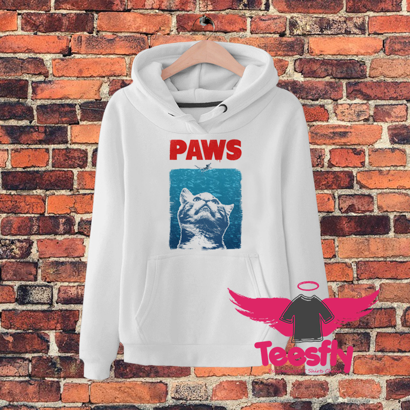 PAWS Cat Film Parody Hoodie