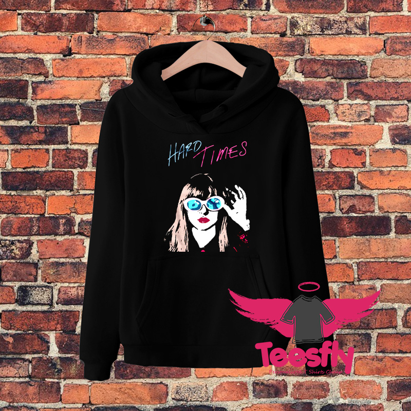 Paramore Hard Times Logo Hoodie