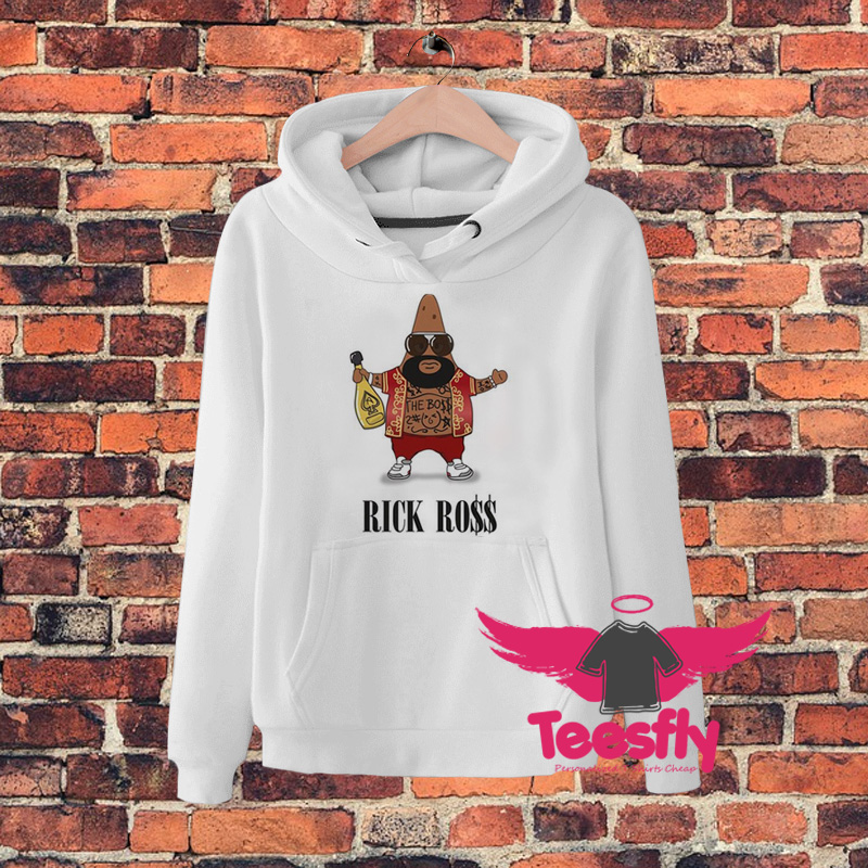 Patrick Star As Rick Ro Hip Hop Hoodie