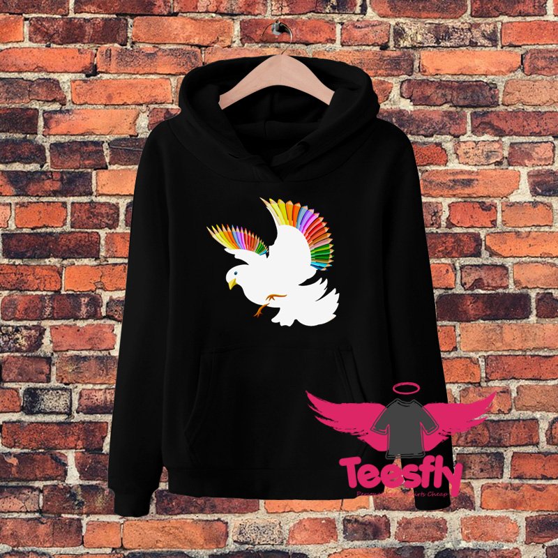 Peace Rainbow Hoodie