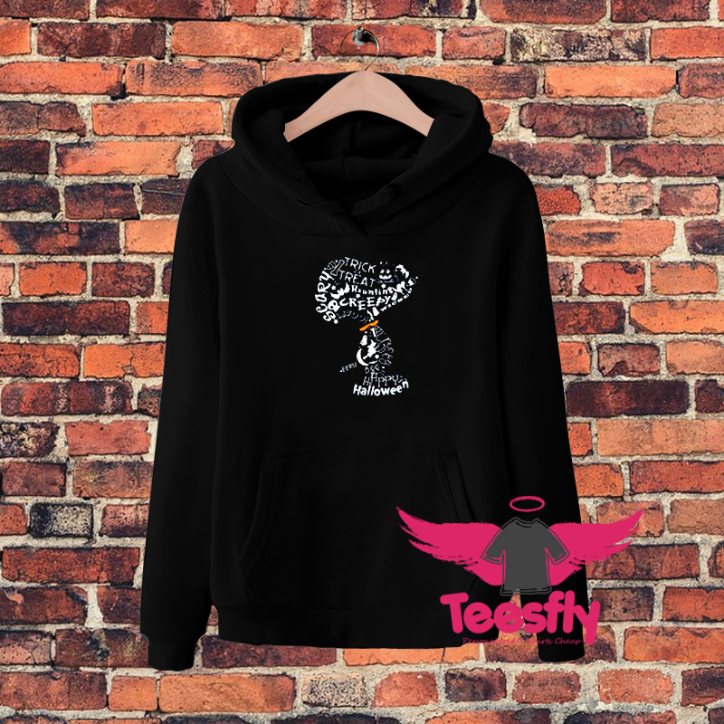 Peanuts Halloween Snoopy Silhouette Hoodie