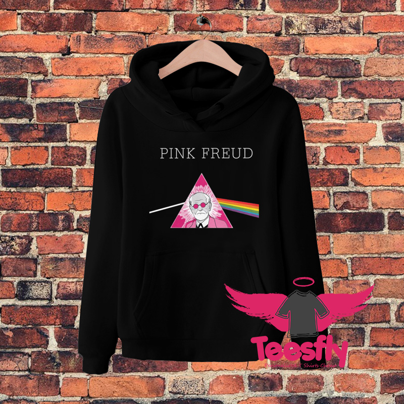 Pink Freud Rainbow Prism Hoodie