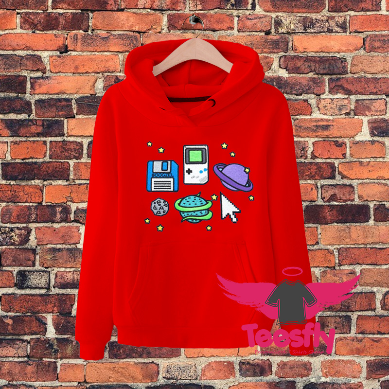 Pixel Universe Game Device Hoodie