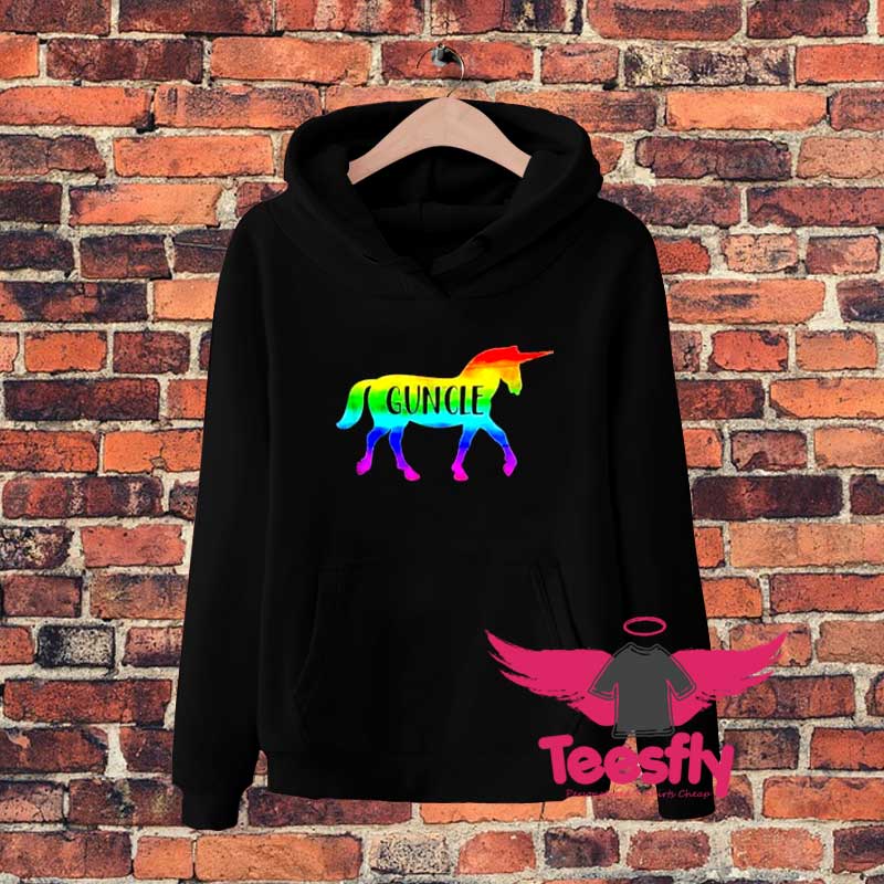 Proud Guncle Unicorns Hoodie