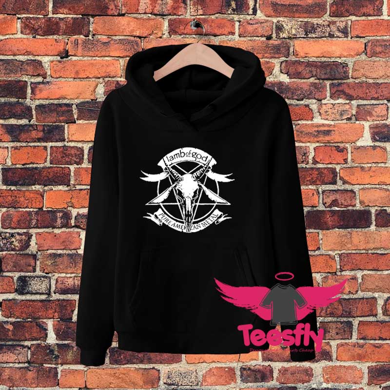 Pure American Metal Lamb of Goffd Hoodie