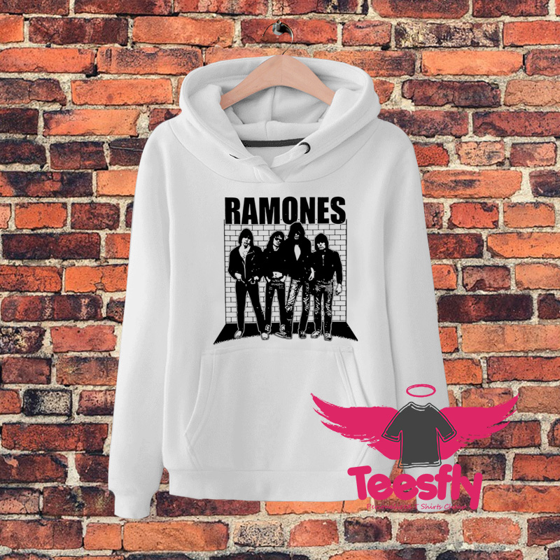 Ramones Black And White Hoodie