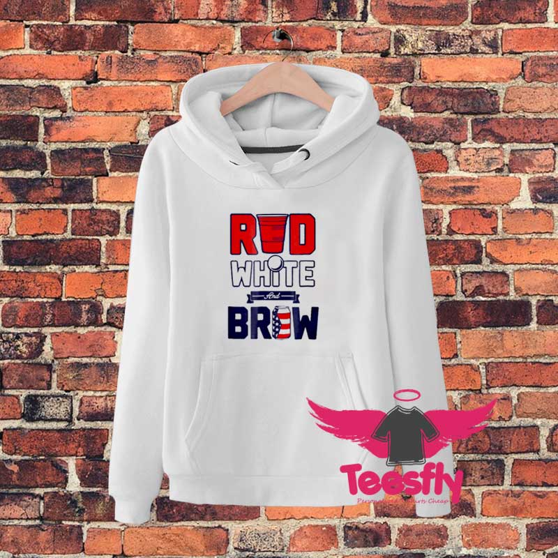 Red White And Brew Hoodie