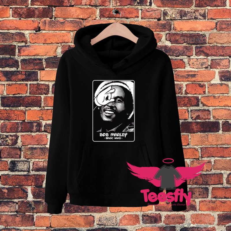 Reggae Bob Marley Magic Hand Hoodie