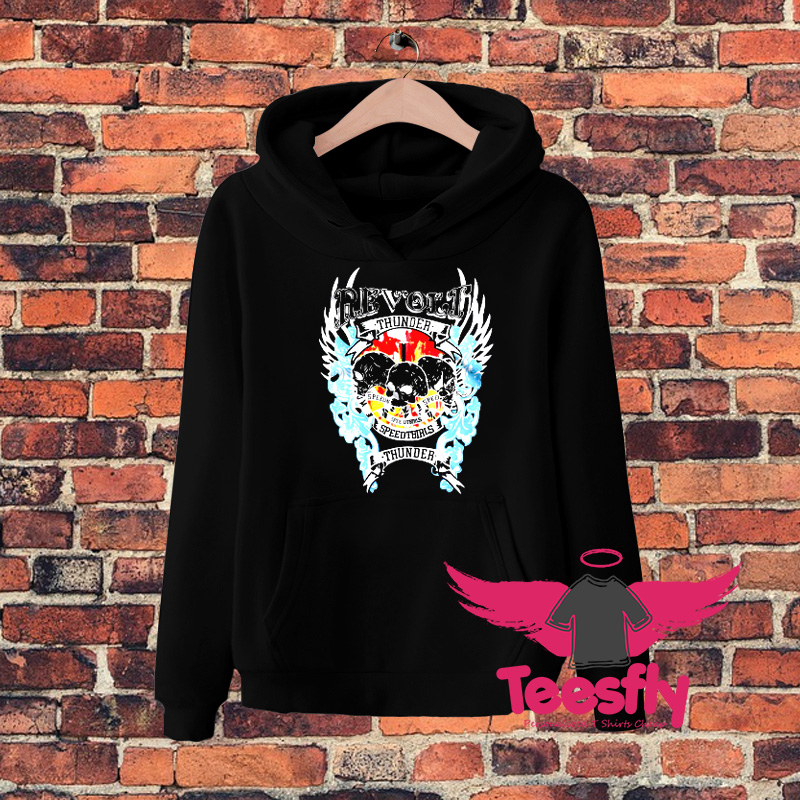 Revolt Speed Thunder Skull Hoodie