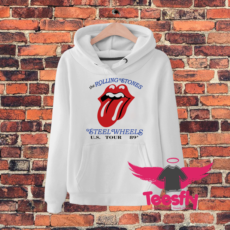 Rolling Stones Steel Wheels US Tour 989 Hoodie