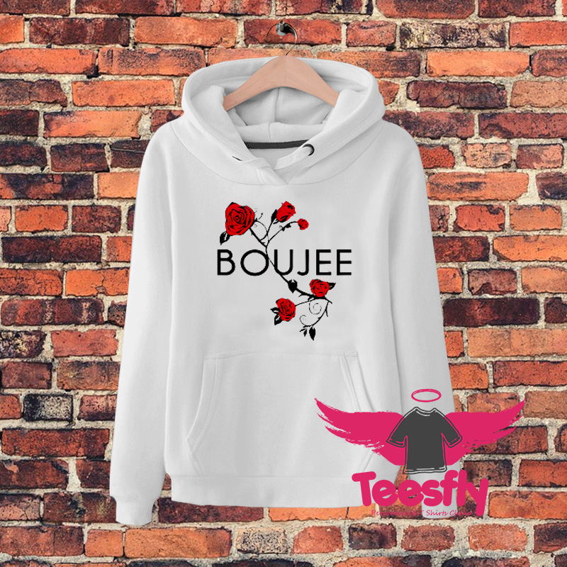 Rose Boujee Logo Hoodie