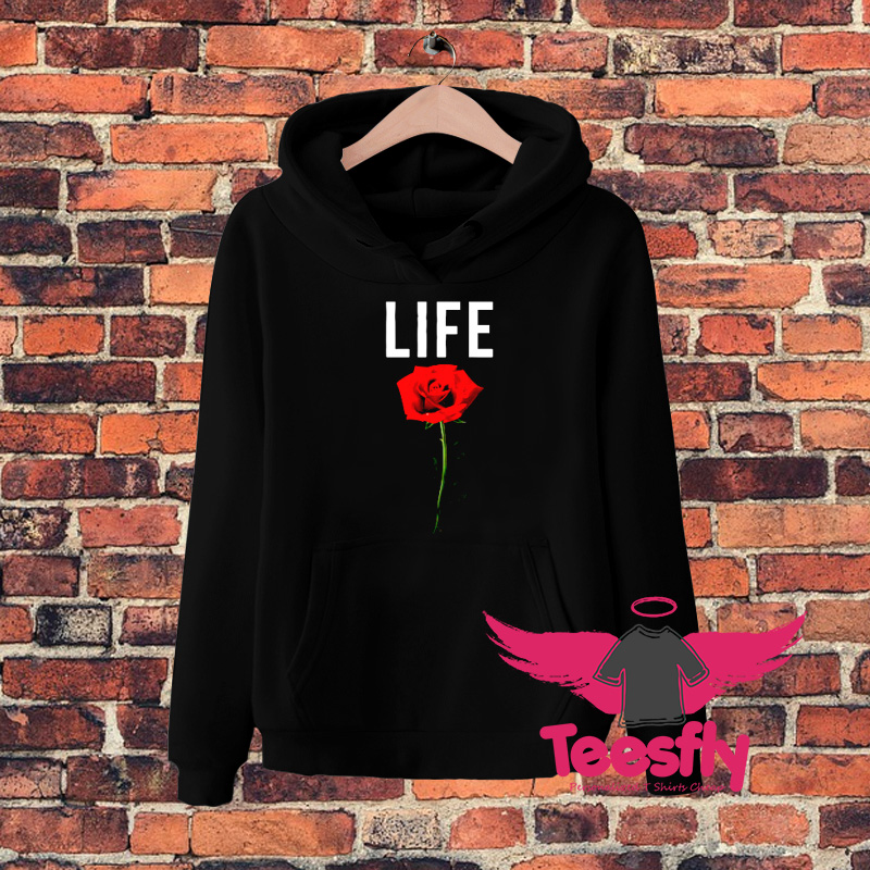 Rose Life Logo Hoodie