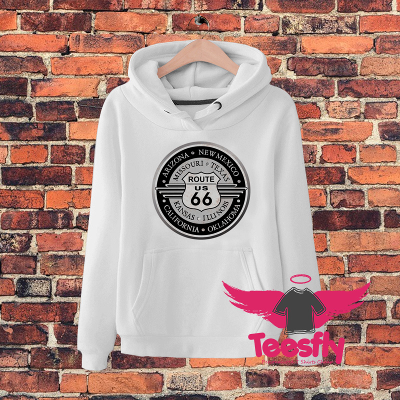 Route 99 Road USA Logo Hoodie