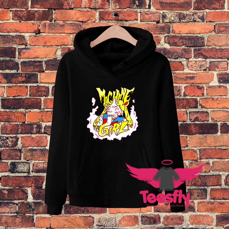 Sailor Moon Machine Girl Cartoon Graphic Hoodie