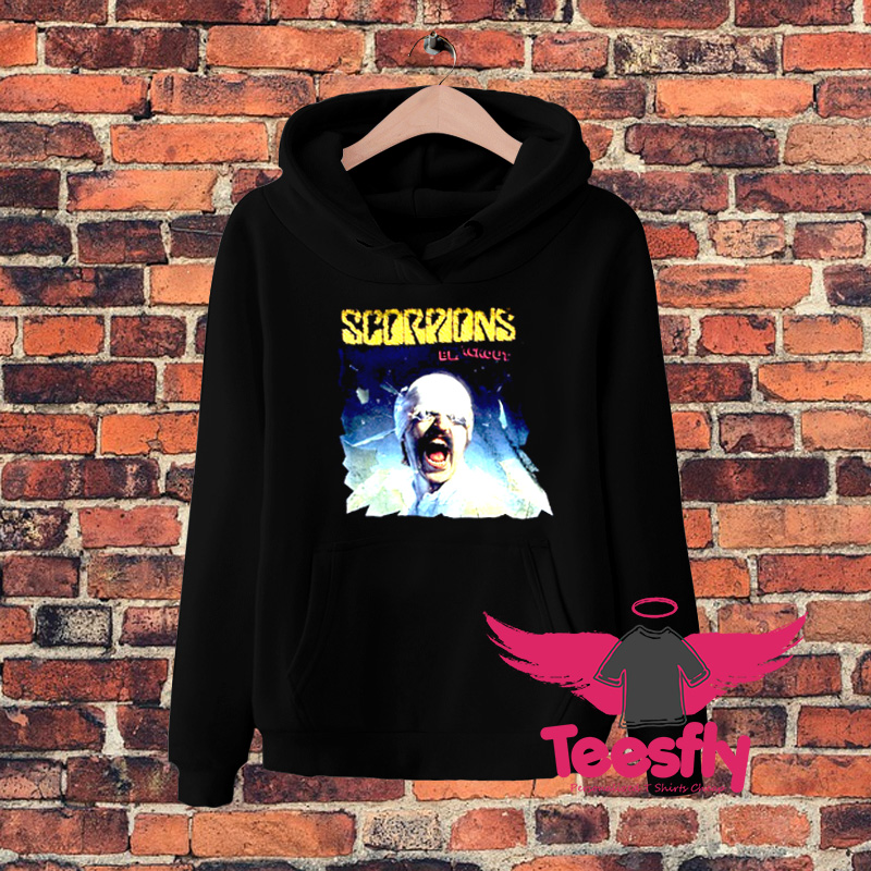 Scorpions Black Out Logo Hoodie