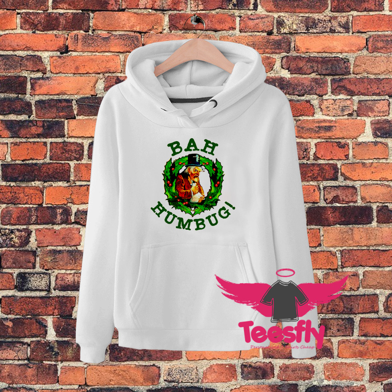 Scrooge Bah Humbug Art Hoodie