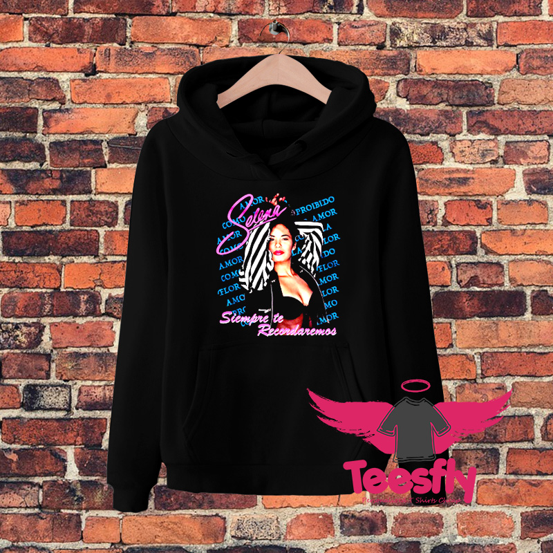 Selena Siempre Logo Hoodie