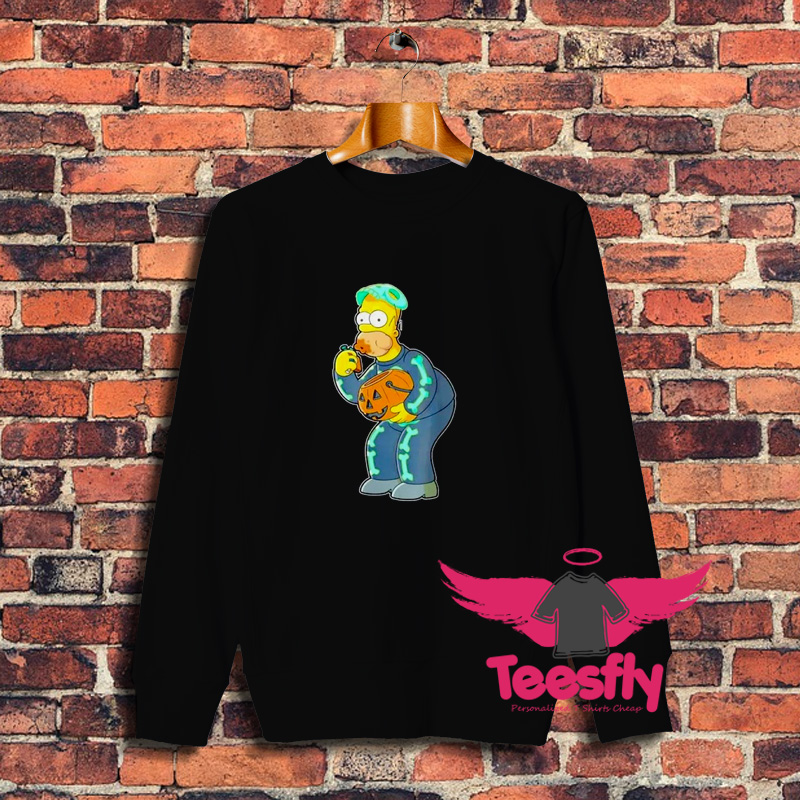 The Simpsons Homer Candy Sweatshirt