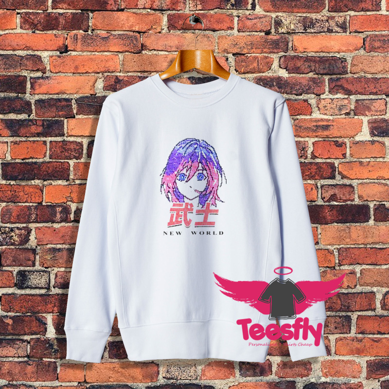 UO New World Anime Funny Sweatshirt