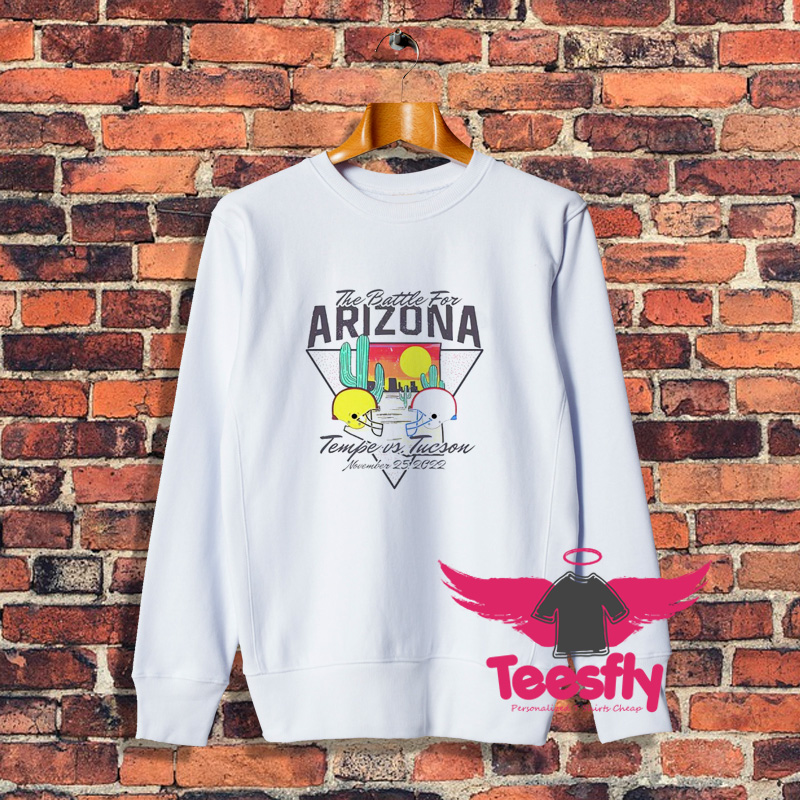 Cheap The Battle For Arizona Tempe Vs Tucson Sweatshirt