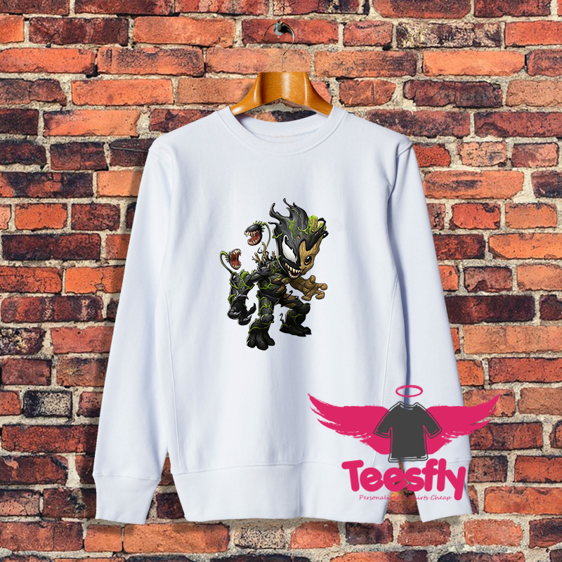 New Baby Groot Venom Sweatshirt